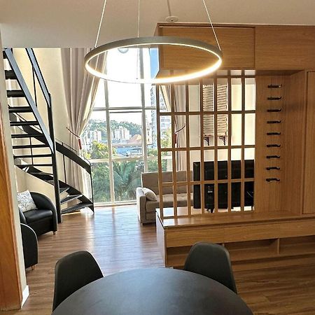 Jaraguá do Sul Saint Sebastian Flat 307 - Com Hidro! Ate 4 Pessoas, Duplex, No Centroヴィラ エクステリア 写真