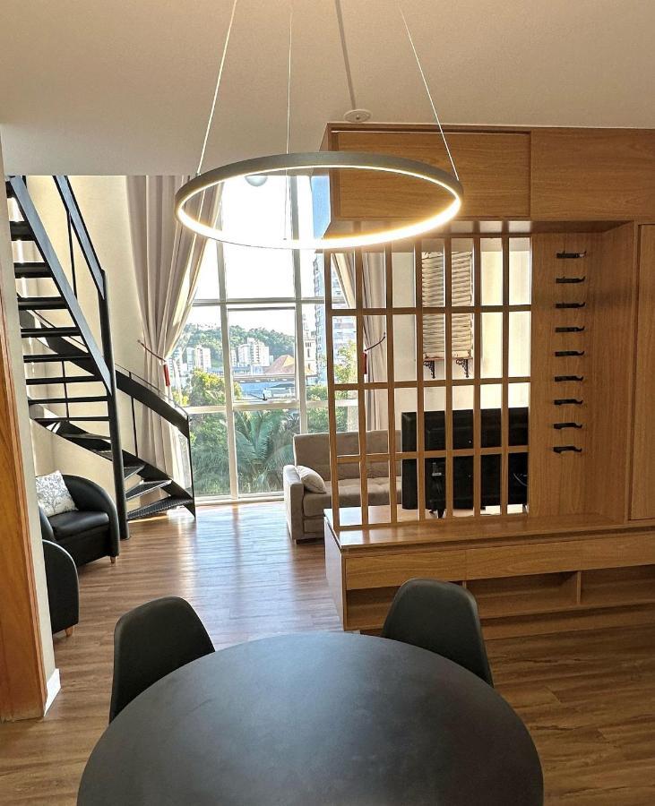 Jaraguá do Sul Saint Sebastian Flat 307 - Com Hidro! Ate 4 Pessoas, Duplex, No Centroヴィラ エクステリア 写真