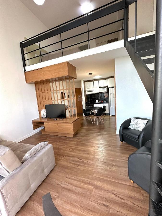 Jaraguá do Sul Saint Sebastian Flat 307 - Com Hidro! Ate 4 Pessoas, Duplex, No Centroヴィラ エクステリア 写真